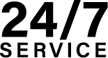 24/7 Service Logo