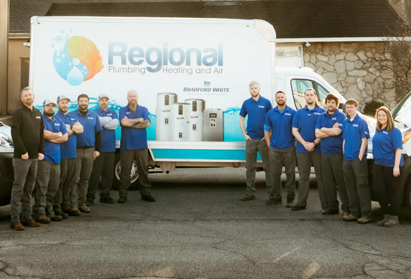Regional Plumbing Heating & Air team